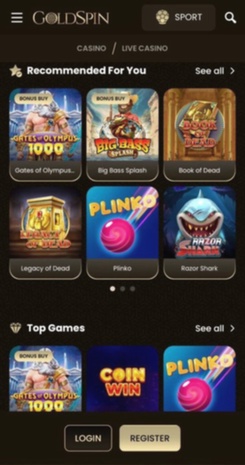 Goldspin Casino legalità in Italia