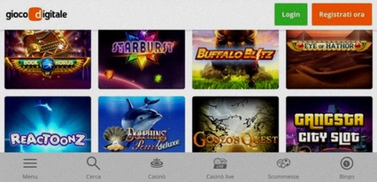 Casino online Vodds italiani bonus